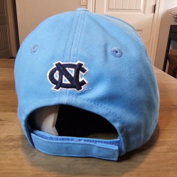 Vtg North Carolina Tar Heels Strapback Hat Cap Blue UNC Embroidered NCAA Retro - Picture 5 of 10